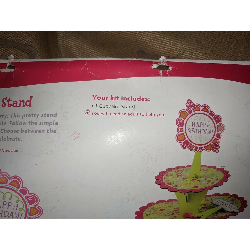 American Girl Crafts - LARGE CUPCAKE STAND - Brand New